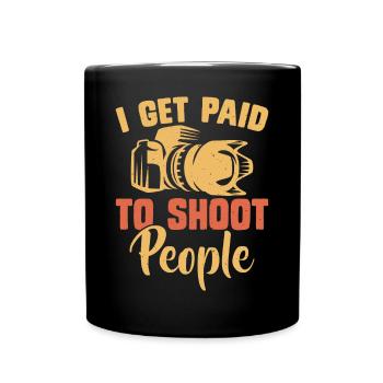 Photographer - Full Colour Mug - black - Front