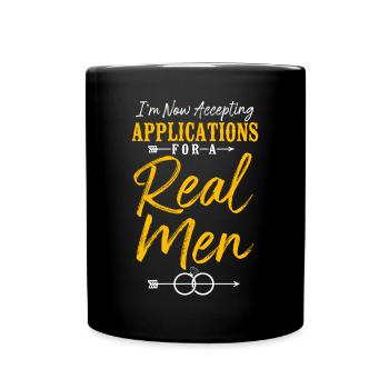 Happy Divorce Party I'm Now - Tasse einfarbig - Schwarz - Vorne