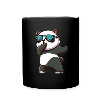 Panda Dabbing Panda Pandas Panda Baby - Full Colour Mug - black - Front