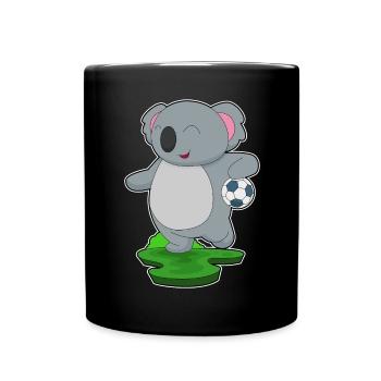 Koala Handball Player Handball - Full Colour Mug - black - Front