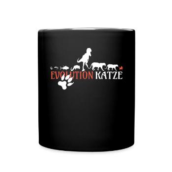 Cat Friend, Cadeau d’accessoires pour chat - Mug uni - noir - Devant