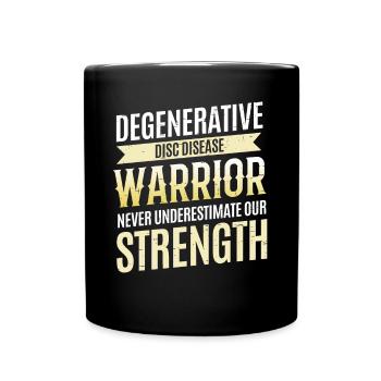 Degenerative disc disease Krieger Ddd - Full Colour Mug - black - Front
