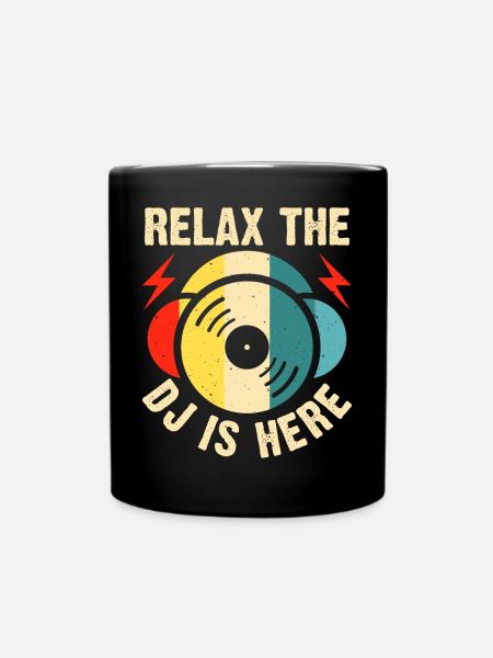 Dj Djing - Mug uni - noir
