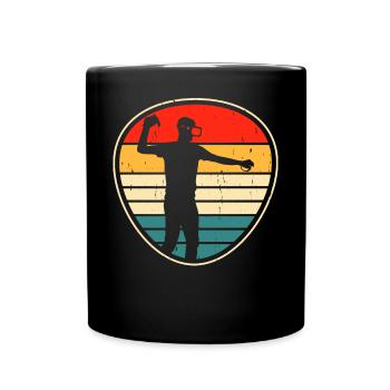 VR Virtual Reality Brille Virtuelle Realität - Tasse einfarbig - Schwarz - Vorne