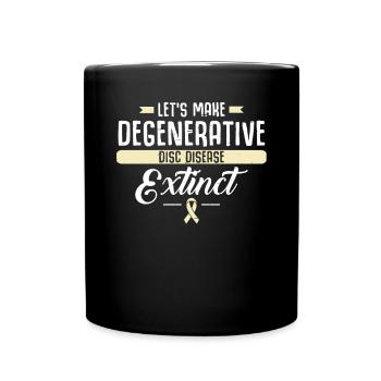 Let's do the degenerative - Full Colour Mug - black - Front