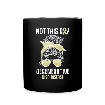 ddd fighter not this day awareness - Full Colour Mug - black - Front