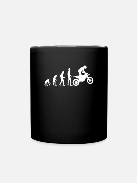 Motocross Evolution MX - Tasse einfarbig - Schwarz