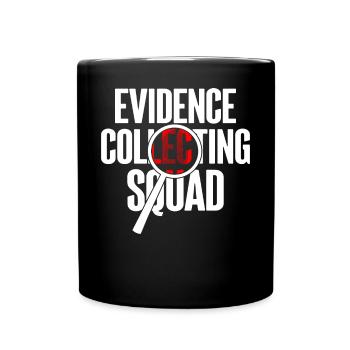 Drôle de scientifique médico-légal - Mug uni - noir - Devant