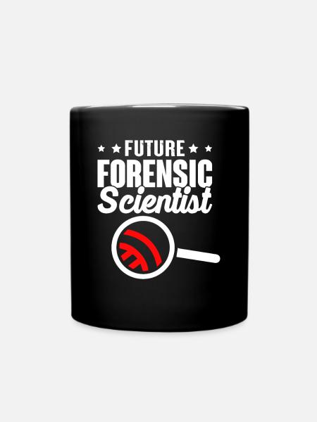 Wissenschaftlicher Ermittler - Tasse einfarbig - Schwarz