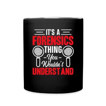 Funny coroner - Full Colour Mug - black - Front