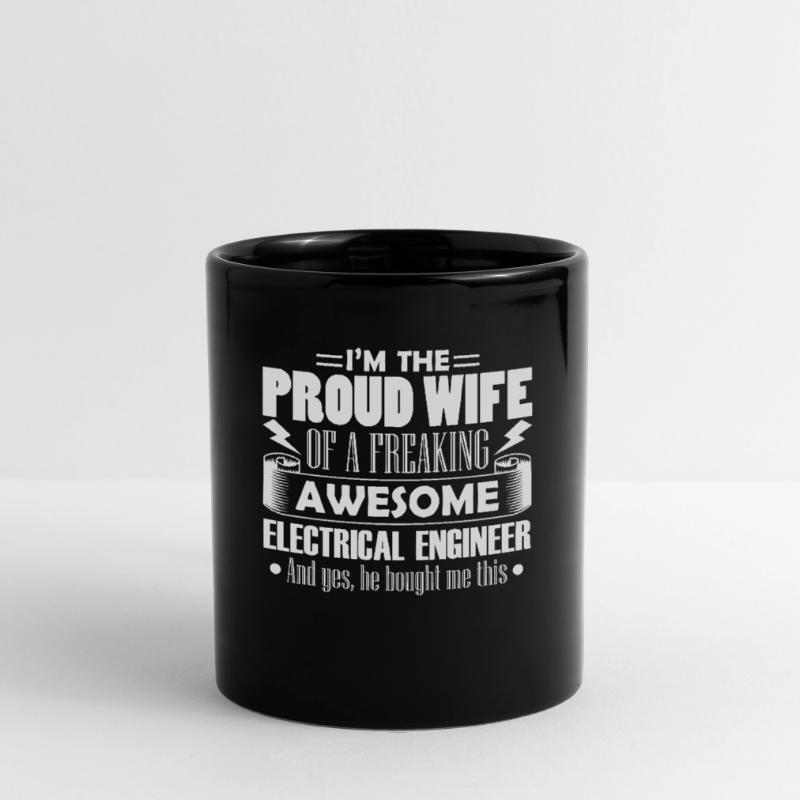 Electrical Engineer Proud Electrical Engineer Wife Full Colour Mug