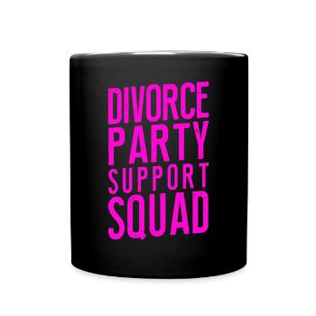 Happy Divorce Party Divorce Party - Full Colour Mug - black - Front