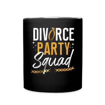 Happy Divorce Party Divorce Party - Full Colour Mug - black - Front