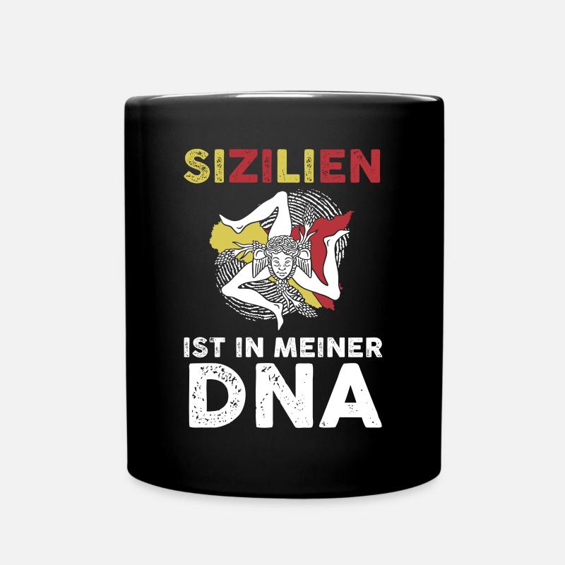 Sicile Sicilienne Sicile - Mug uni - noir
