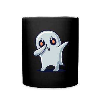 Ghost Dabbing Halloween Dabbing Dab Ghost - Mug uni - noir - Devant