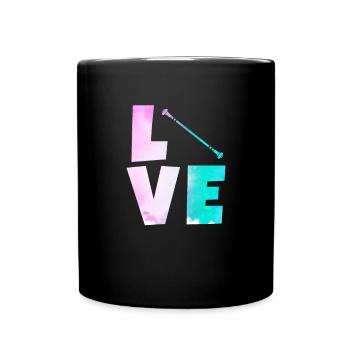 Baton Twirling Gymnastique Gymnastique Cadeau - Mug uni - noir - Devant