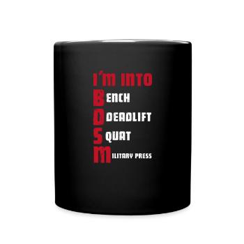 Sadomaso BDSM Dominatrix SM Sado Maso Gift - Full Colour Mug - black - Front