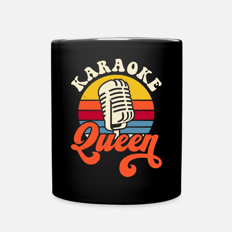 Karaoké - Mug uni - noir