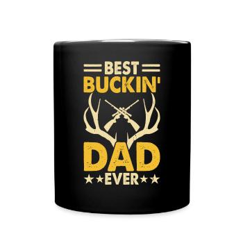 Hunt Hunter Daddy Fête des pères - Mug uni - noir - Devant