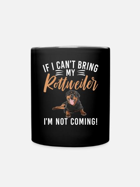Cadeaux Rottweiler - Mug uni - noir