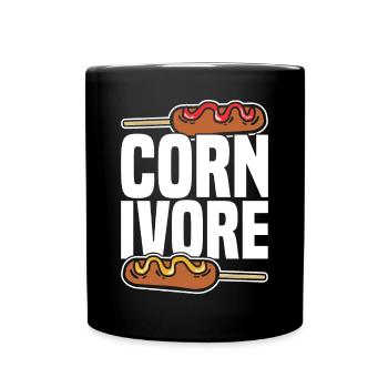Corn Dog Cornivore Corndog Corn Dogs - Mug uni - noir - Devant