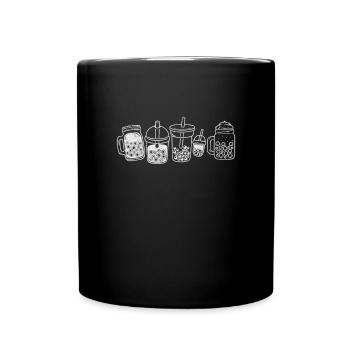 Bubble Tea Boba Tea Kawaii Cadeau - Mug uni - noir - Devant