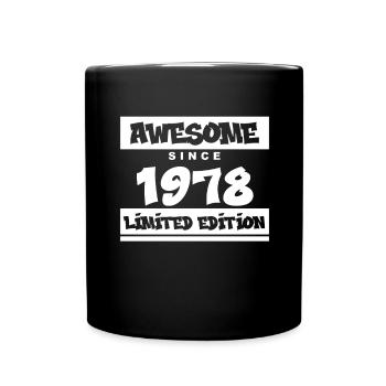 1978 - Millésime 1978 - Fantastique depuis 1978 - Mug uni - noir - Devant