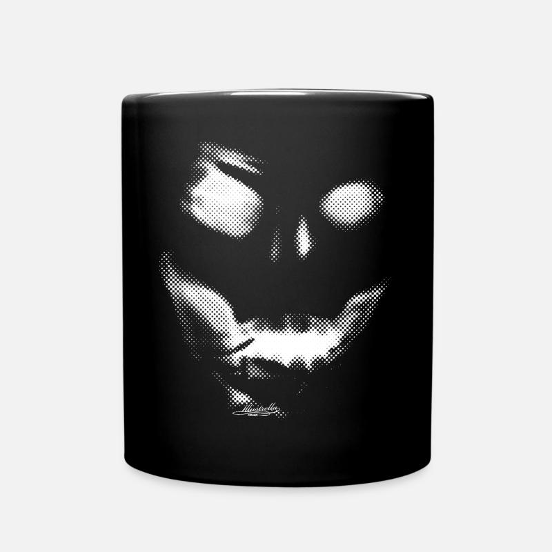 Halloween Ghost Creepy Ghost Dia de Muertos - Mug uni - noir