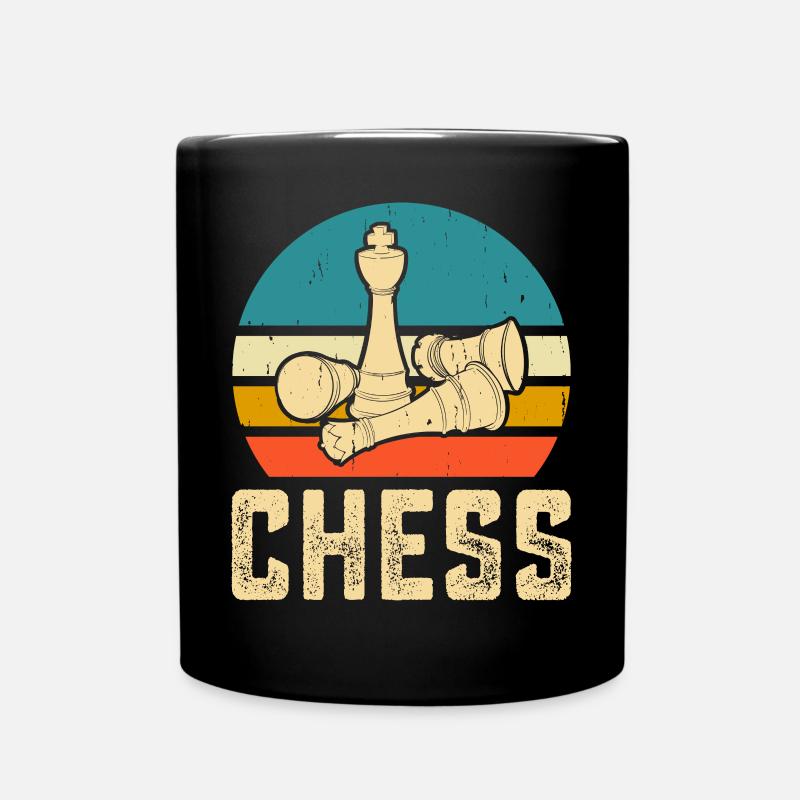 Échecs - Mug uni - noir