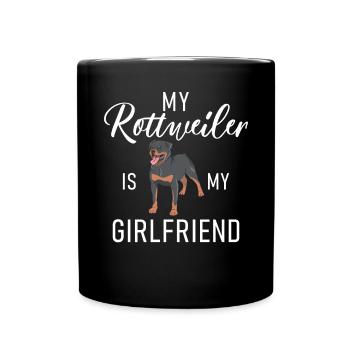 Rottweiler Gifts - Full Colour Mug - black - Front