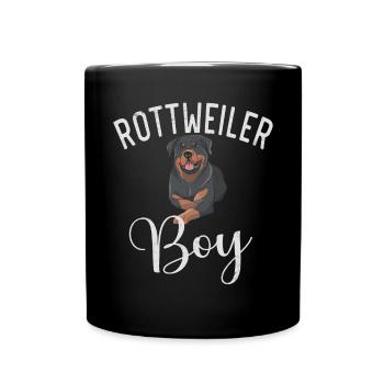 Rottweiler Gifts - Full Colour Mug - black - Front