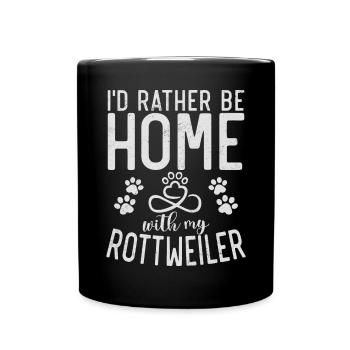 Rottweiler Gifts - Full Colour Mug - black - Front