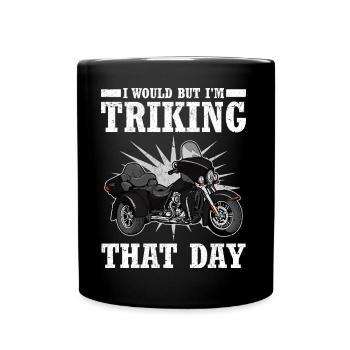 Triker - Tasse einfarbig - Schwarz - Vorne