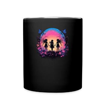 Gardener Garden Landscaper Gardening - Full Colour Mug - black - Front