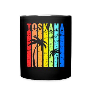 Tuscany Italy Tuscany Holidays Venice - Full Colour Mug - black - Front