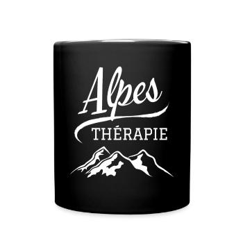 ALPES THERAPIE - Mug uni - noir - Devant