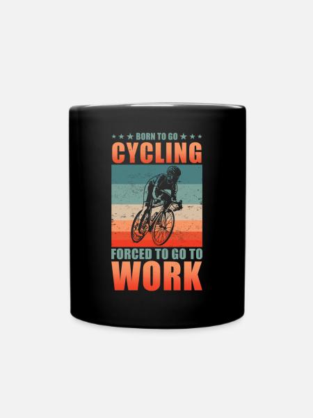 Cycliste Cadeau Vélo de route Cycliste Sport - Mug uni - noir