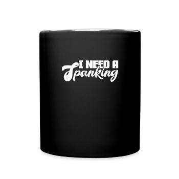 Sadomaso BDSM Dominatrix SM Sado Maso Gift - Full Colour Mug - black - Front