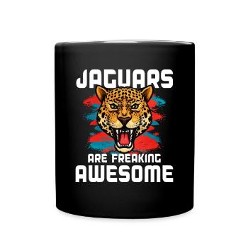 Jaguar - Tasse einfarbig - Schwarz - Vorne
