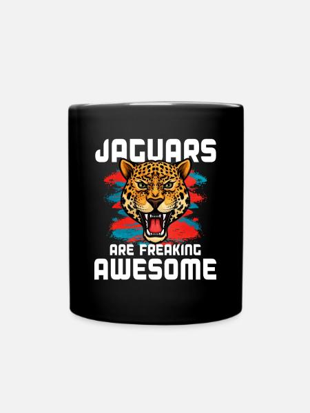 Jaguar - Tasse einfarbig - Schwarz