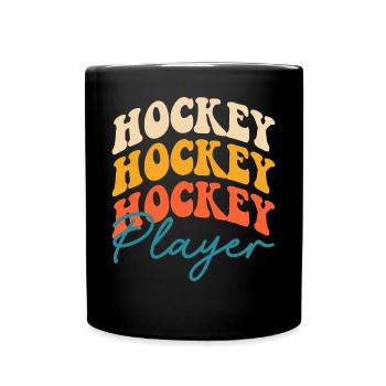 Hockey - Mug uni - noir - Devant