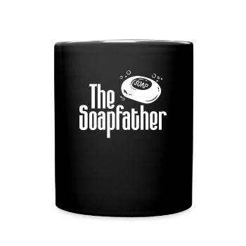 Soap making father soap boiler saying dad - Full Colour Mug - black - Front