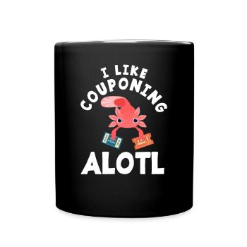 Funny Extreme Couponing Coupon Gift - Full Colour Mug - black - Front
