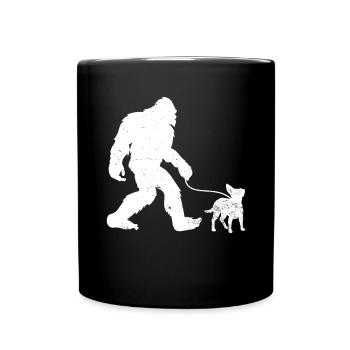 Chiweenie Chien - Mug uni - noir - Devant