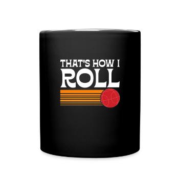 Bocce Bocce Ball Bouler Boulen Cadeau - Mug uni - noir - Devant