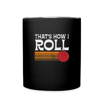 Lyonnaises - Mug uni - noir - Devant