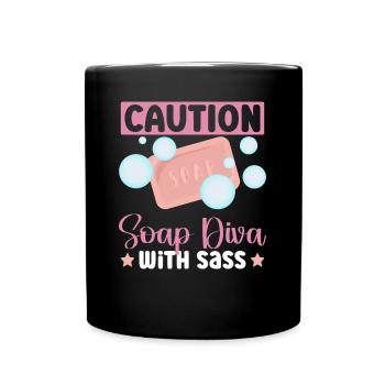 savon fabrication savon savonnière savonnerie savon chaudière - Mug uni - noir - Devant
