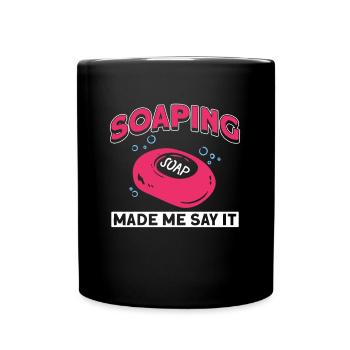 Savon Fabrication de savon Fabricant de savon Fabricant de savon - Mug uni - noir - Devant