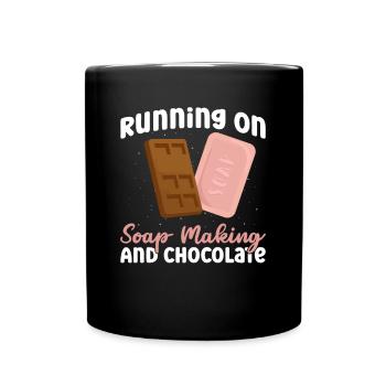 savon fabrication savon savonnière savonnerie savon chaudière - Mug uni - noir - Devant