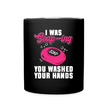 Savon Fabrication de savon Fabricant de savon Fabricant de savon - Mug uni - noir - Devant